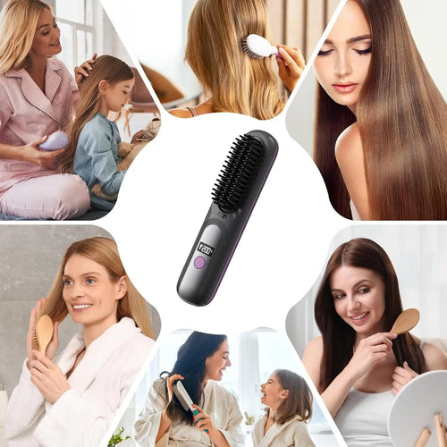 La Brosse lissante Chauffante