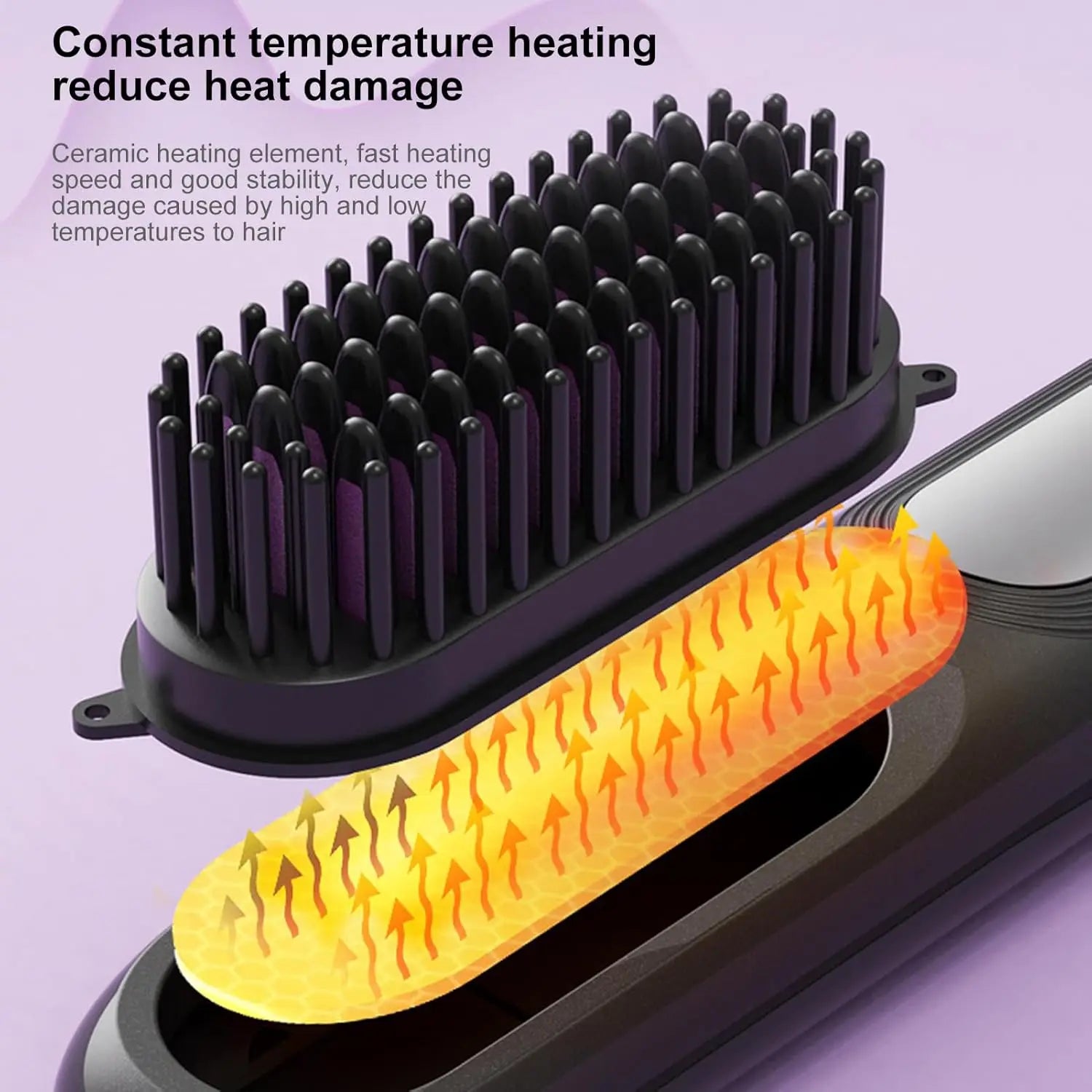 La Brosse lissante Chauffante